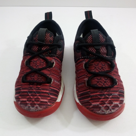 Nike KD 9 Baby & Toddler 7C Black Red Basketball Shoes 855910-610 - Picture 2 of 8